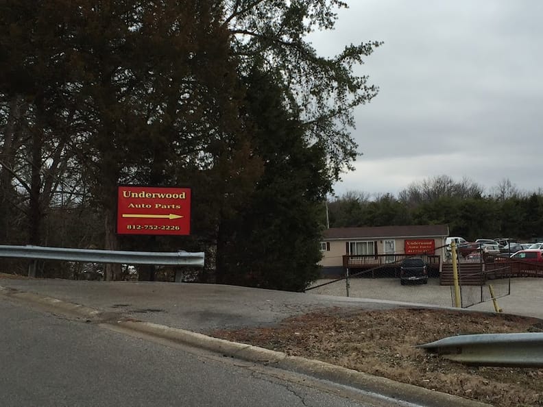 Underwood Auto Parts at 278 County Line Rd W, Underwood, IN 47177