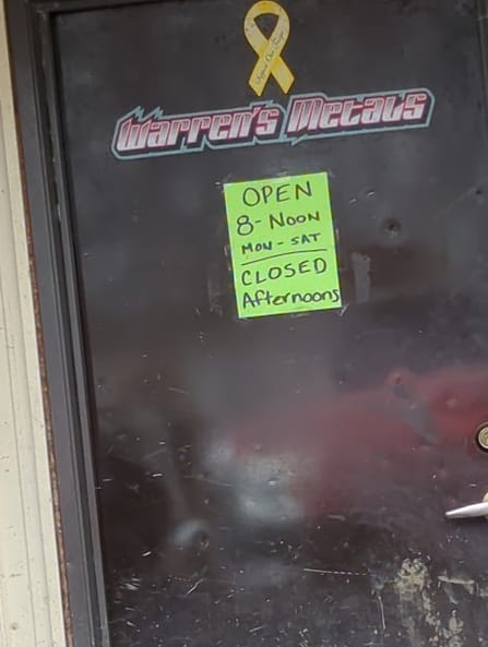 Warren's Metal Recycling at 2188 Dean Ave, Schaller, IA 51053