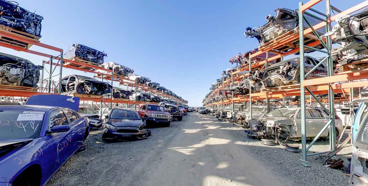 Millions of auto parts from All American Auto Dismantling at 11355 Dismantle Ct, Rancho Cordova, CA 95742