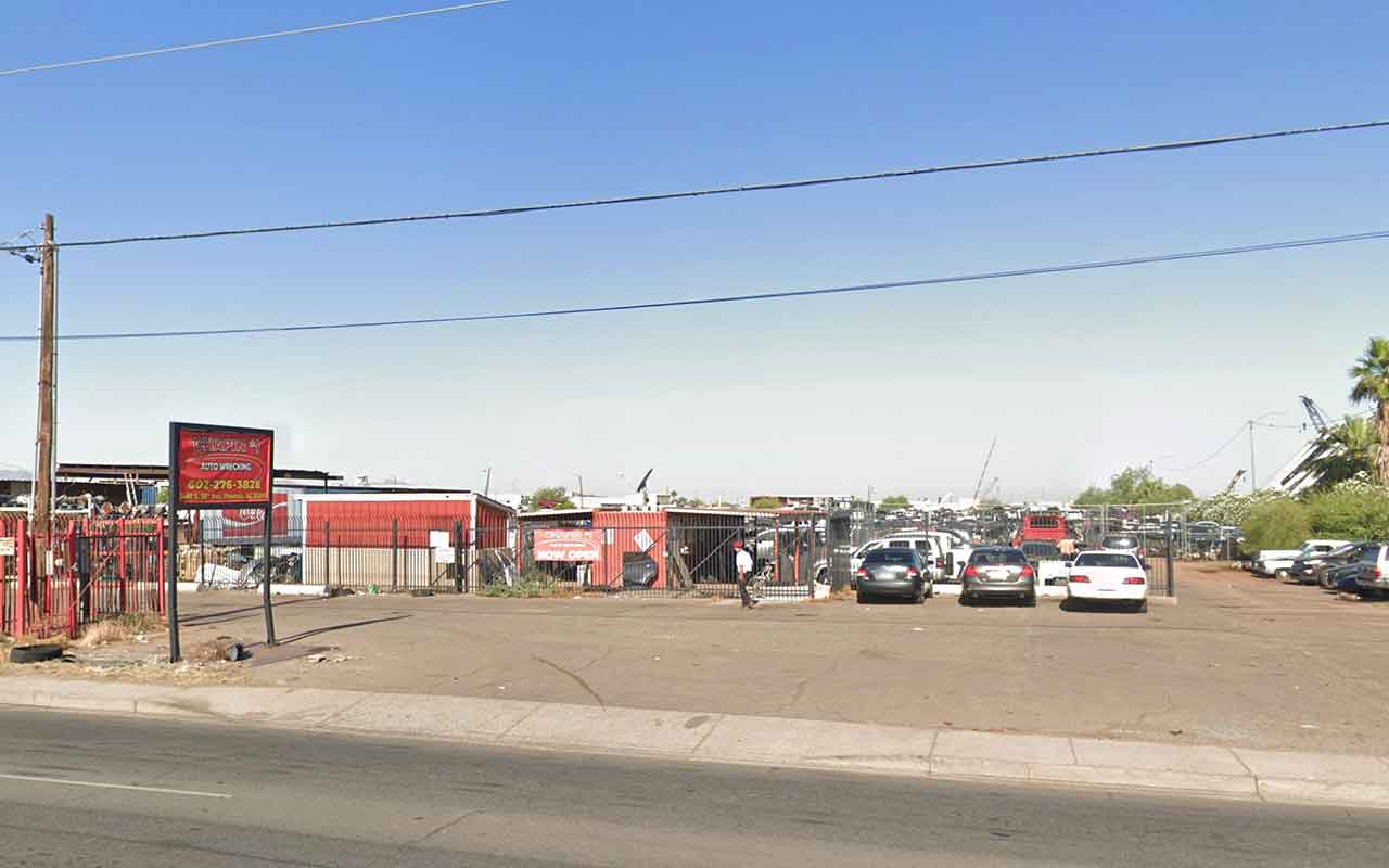 Chapin Auto Wrecking & Salvage at 2450 S 35th Ave, Phoenix, AZ 85009