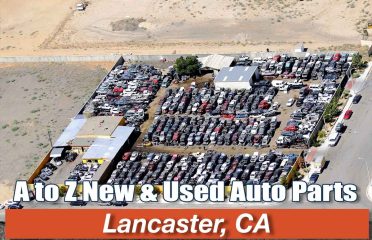 Aerial view of A to Z New & Used Auto Parts at 42137 4th St E, Lancaster, CA 93535