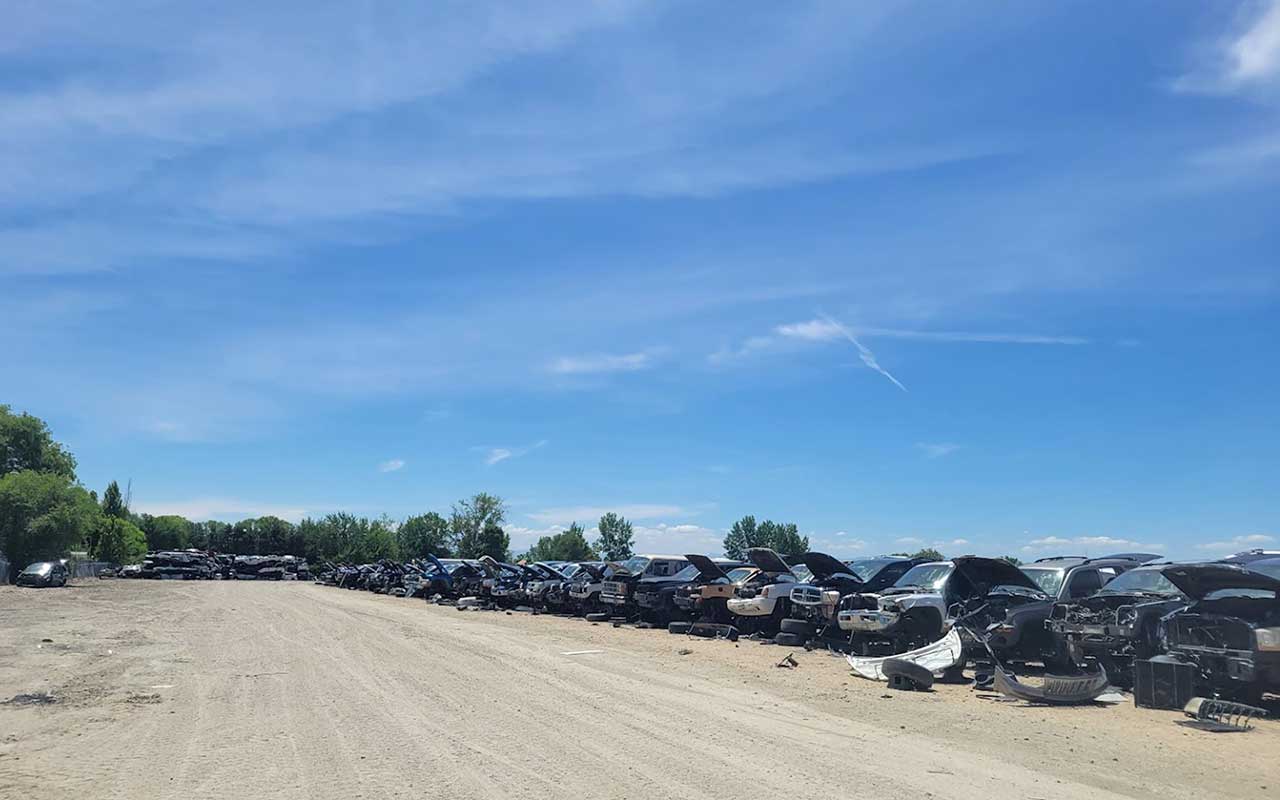 Junk cars inventory of Pick-A-Part Jalopy Jungle at 3931 Garrity Blvd, Nampa, ID 83687