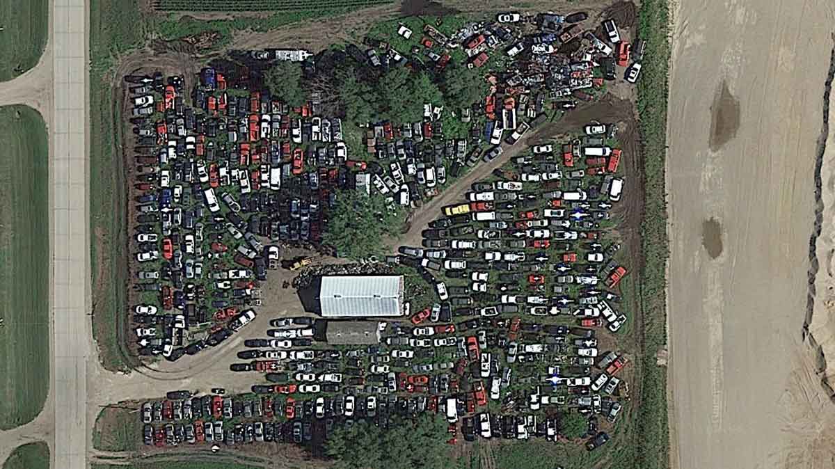 Wickman Auto Salvage Yard at 3778 450th Ave, Emmetsburg, IA 50536