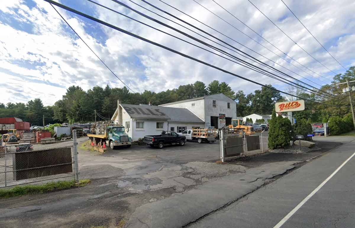 Bill's Auto Parts Salvage yard at 844 Tolland Stage Rd, Tolland, CT 06084