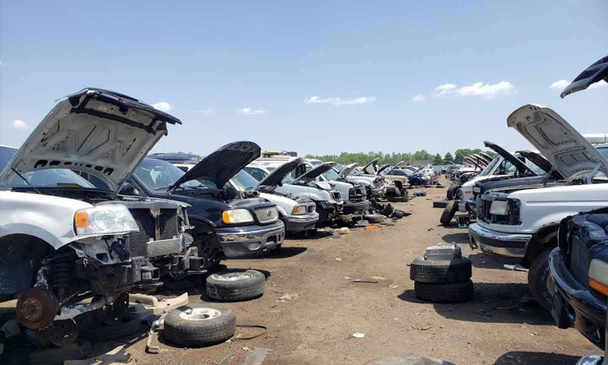 Wrecking yard in Rosemount, MN