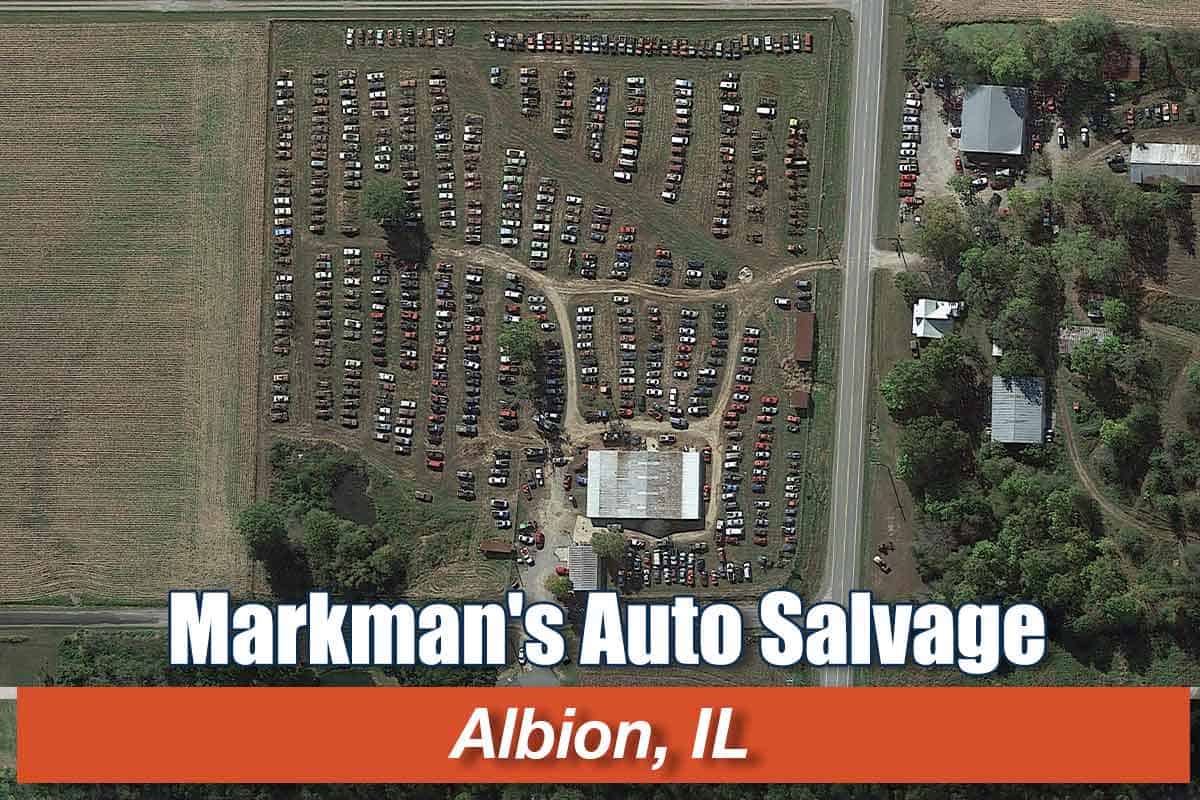 Markmans Auto Salvage at Albion, IL 62806