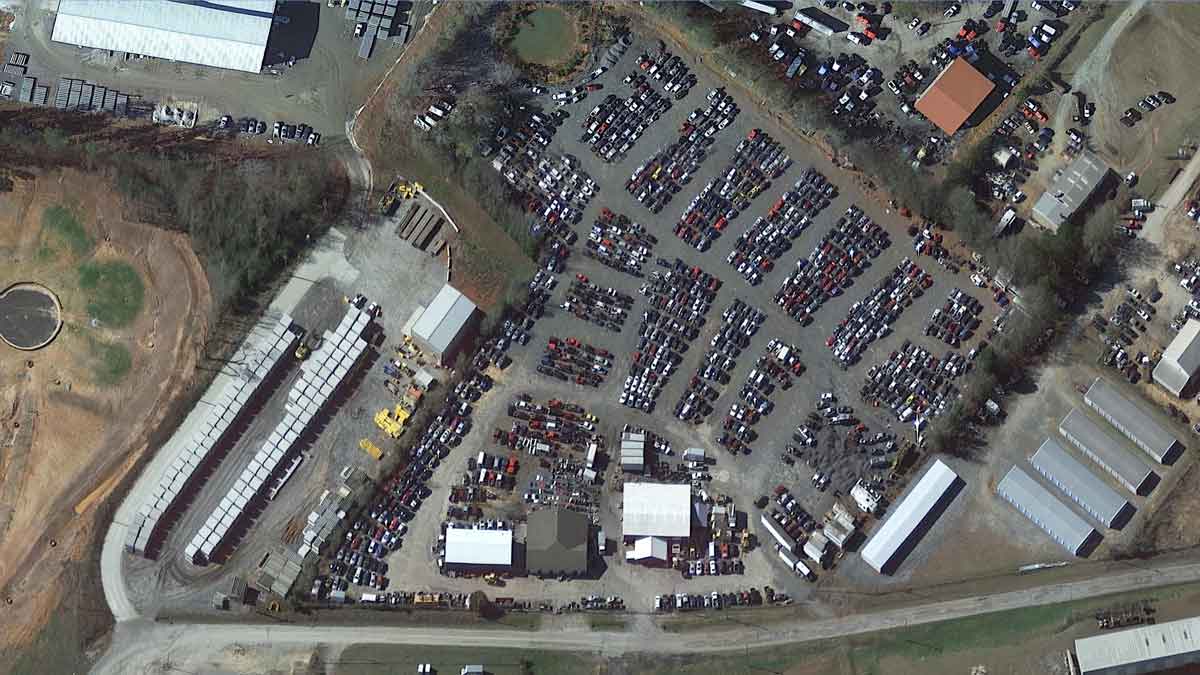 McDonough Used Auto Parts Junkyard (south) at 129 Town Creek Rd, Forsyth, GA 31029