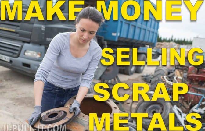 Selling scrap metals can pay your bills