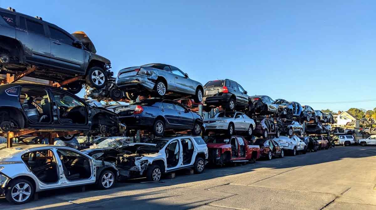 Inside of Ace Auto Salvage at 1335 Castleton Ave, Staten Island, NY 10310