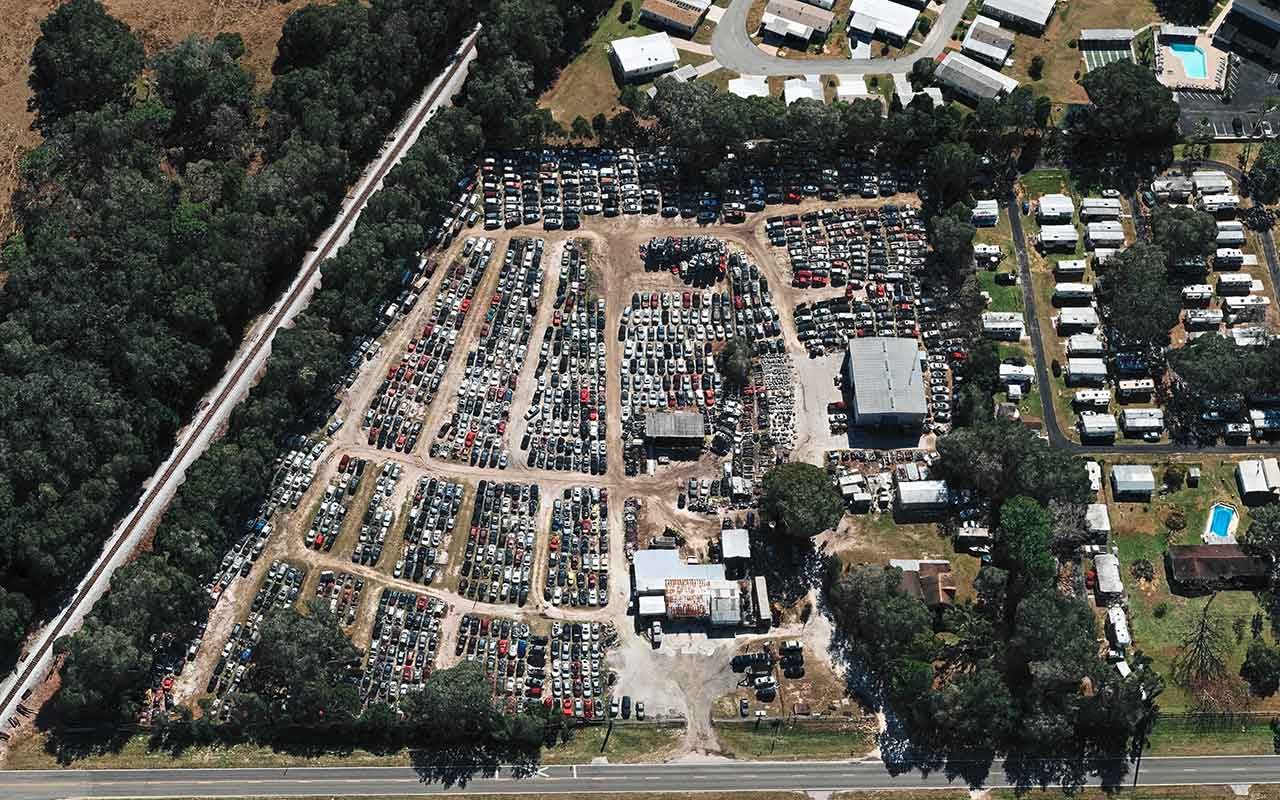 Central Florida Auto Salvage at 39850 Co Rd 54, Zephyrhills, FL 33542