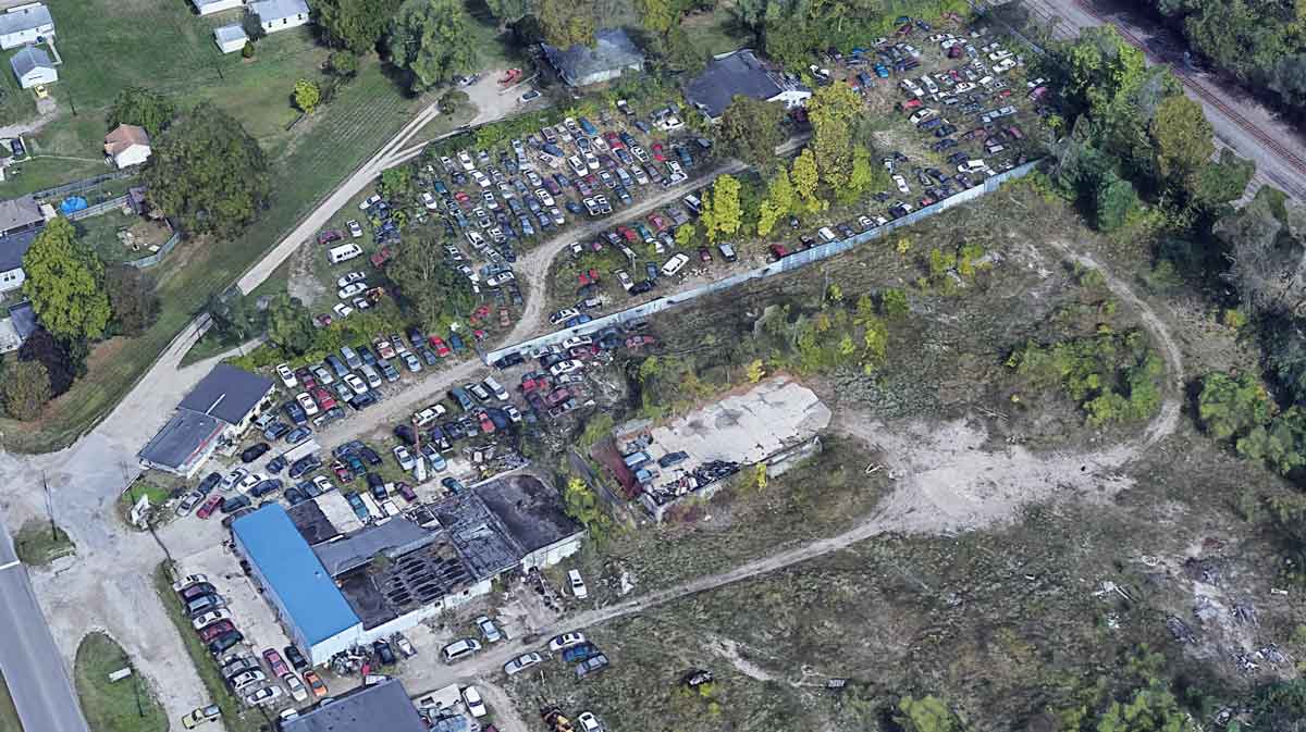 Ernie's Auto Salvage Yard at 2234 S Gharkey St, Muncie, IN 47302