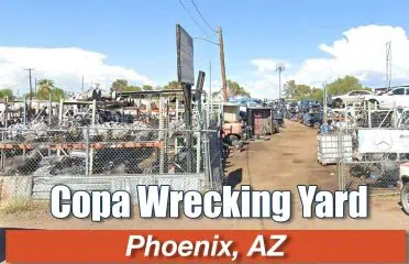 Copa Wrecking Yard at 3430 W Lincoln St, Phoenix, AZ 85009