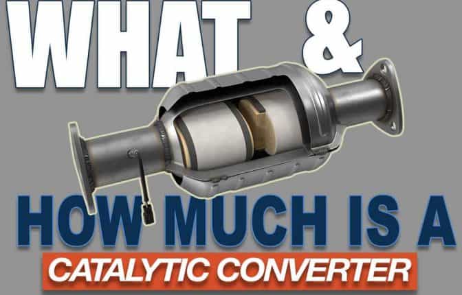 What and how much is a catalytic converter?