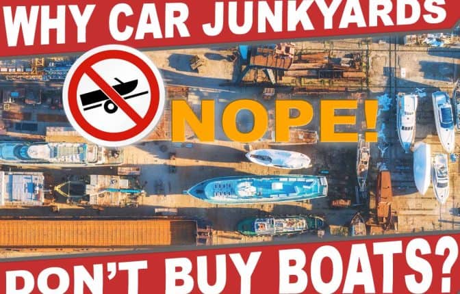 Why junkyards don't buy boats