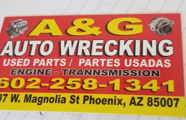 A & G Auto Wrecking Used auto parts store at 1107 W Magnolia St