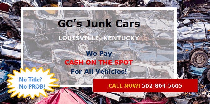 GC #39 s Junk Cars at 9850 Von Allmen Ct Suite 201 4117 Louisville KY 40241