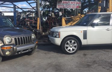 HIGH QUALITY AUTO SALES ( Used Auto Parts ) Used auto parts store at 1200 Grand St