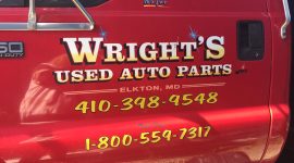 Wright's Used Auto Parts at 826 Union Church Rd, Elkton, MD 21921