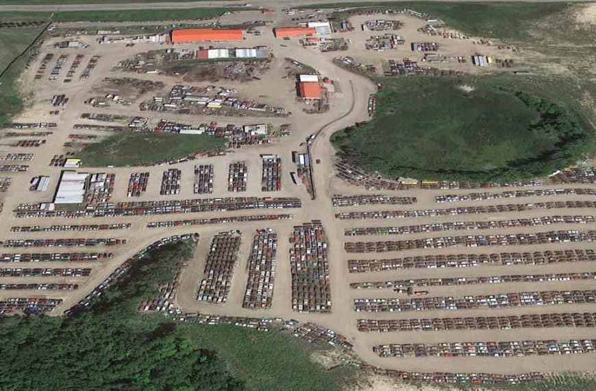 What is the biggest auto salvage yard in the US?