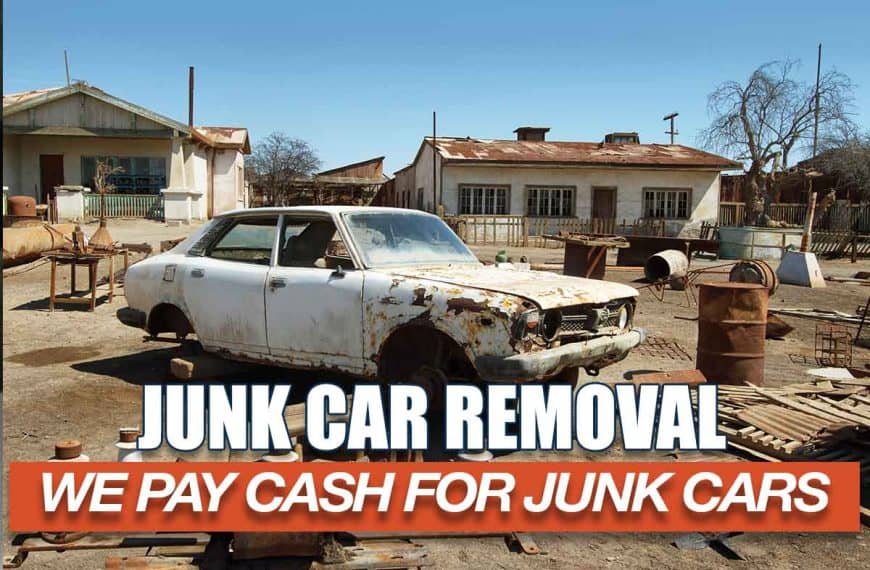 Junk car removal services, we pay cash for junk cars