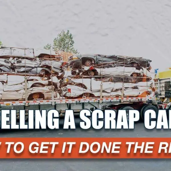 Selling Your Junk Car For Scrap