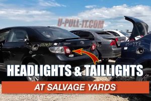 Buying Used OEM Headlights and Taillights From Auto Salvage Yards