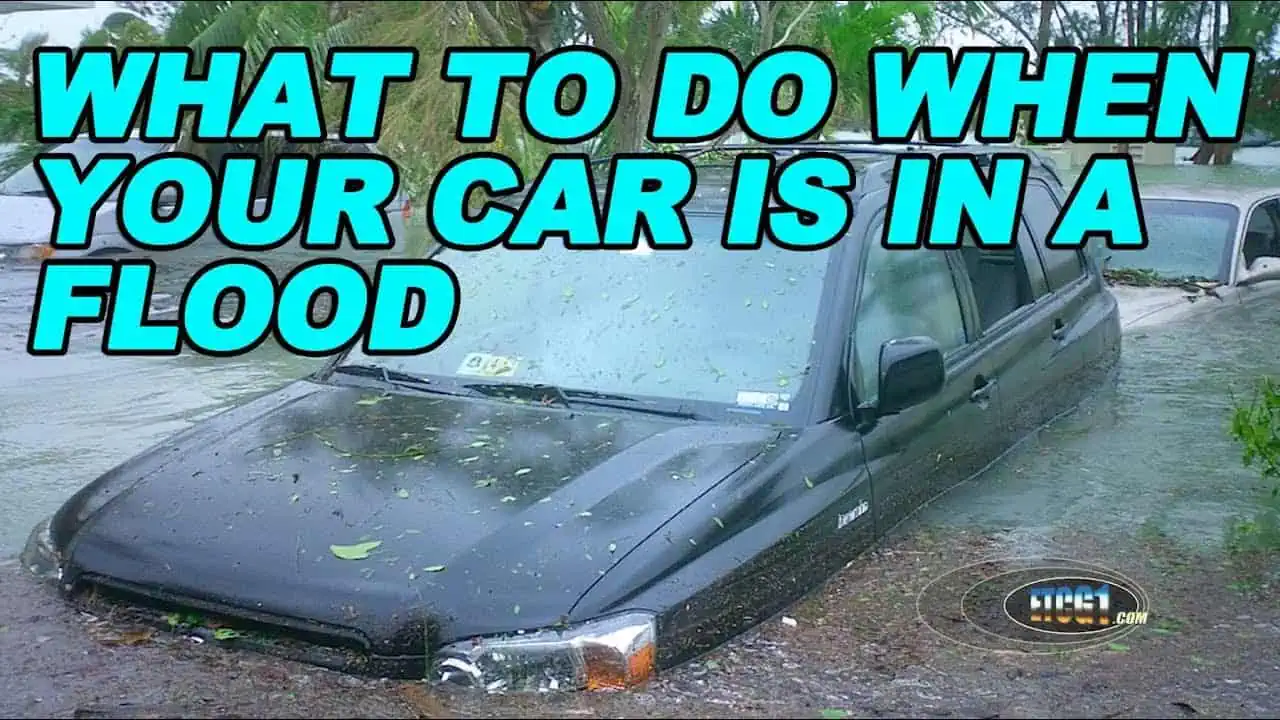 What to do when your car is in a flood