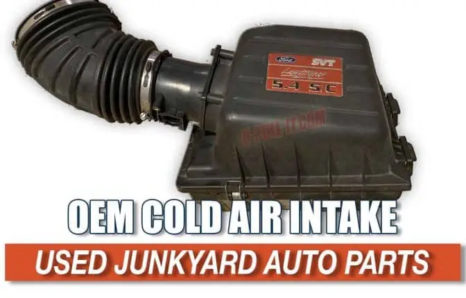 Used Cold Air Intake Prices at local junkyards