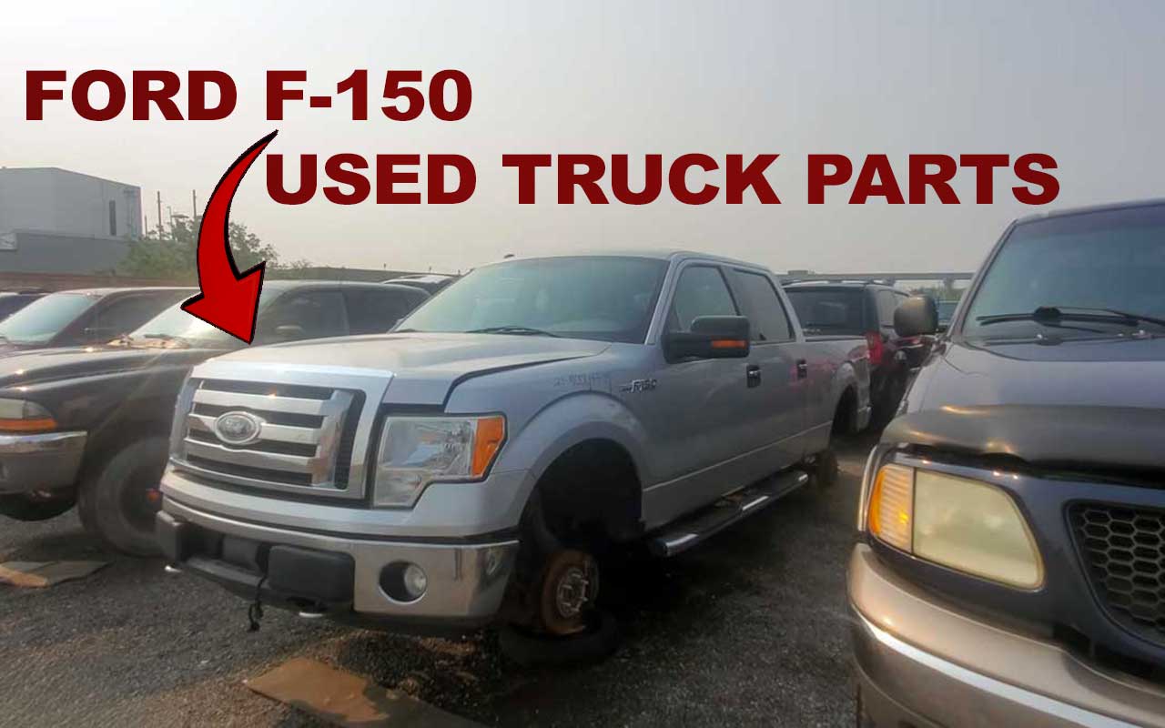 Buy Used Ford F-150 Truck Parts at a Local Junkyard