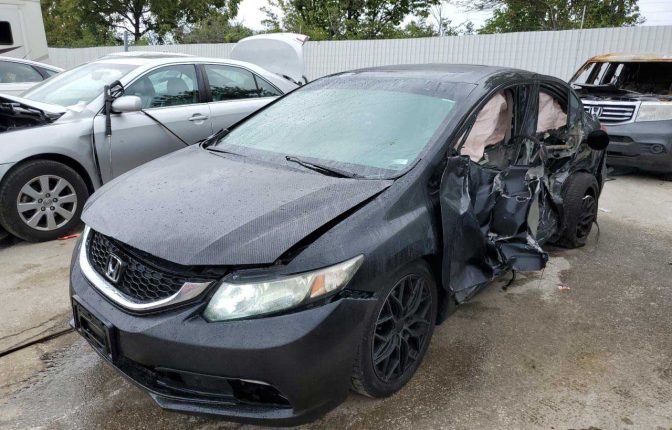 Honda Civic Parts at the Junkyard