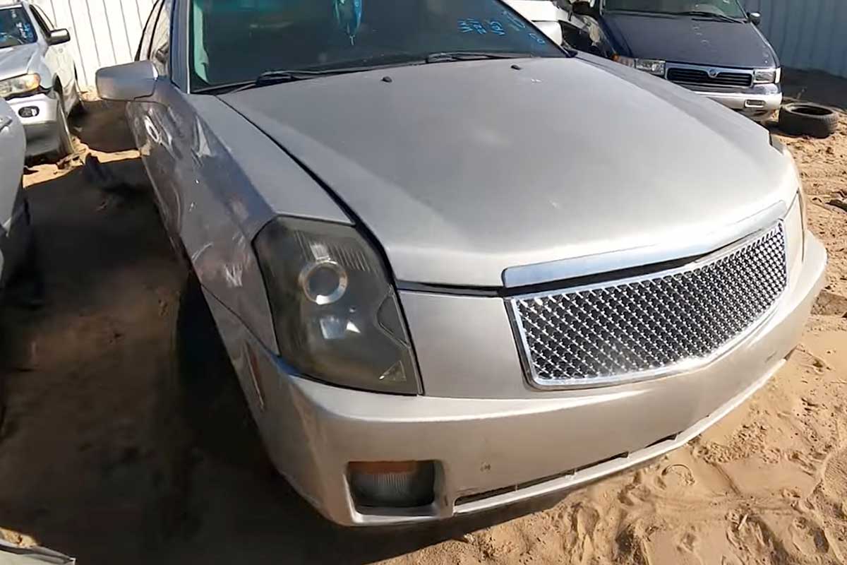 Buy a Front end used car grill at a junkyard near me