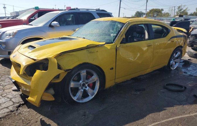 Dodge Charger Used Auto Parts at a Local Salvage Yard