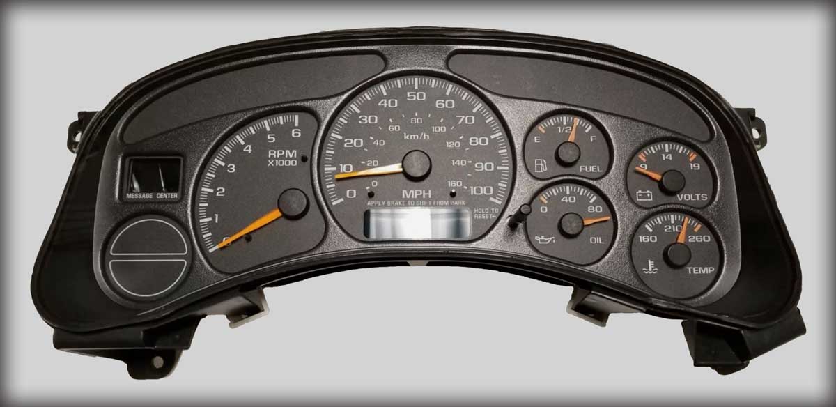 OEM Instrument Clusters pulled from a junk car