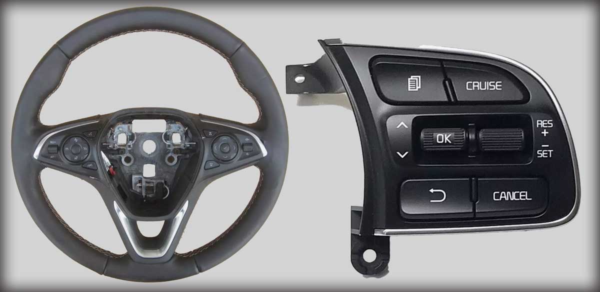 OEM Steering Wheel and Column Accessories