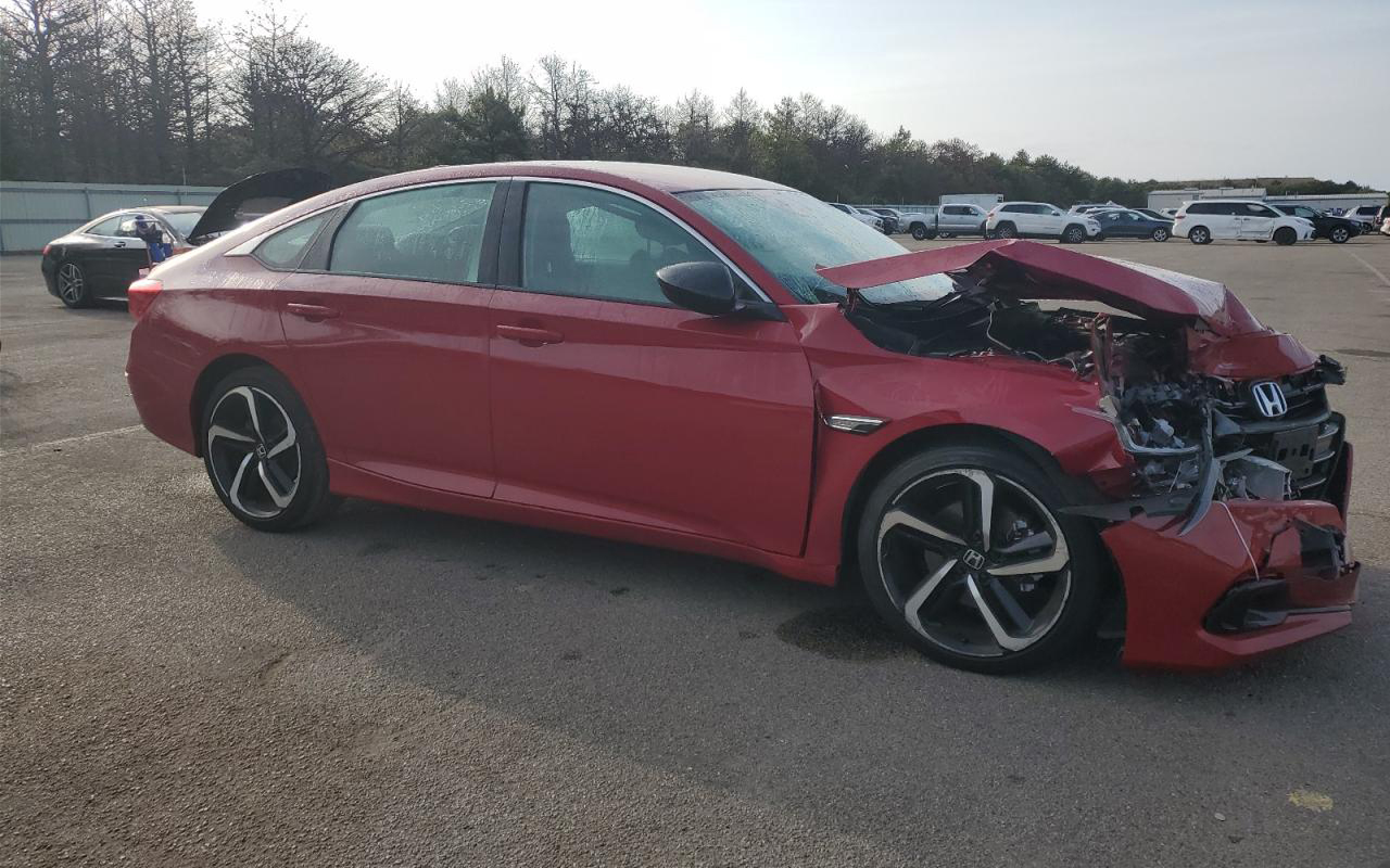 Front End Damaged Honda Accord