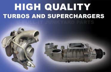 Buy turbos and superchargers from local junkyards