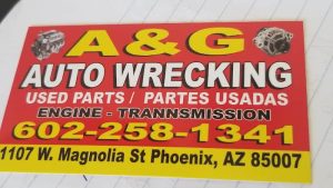 A G Auto Wrecking at 1107 W Magnolia St Phoenix AZ 85007 5 300x169