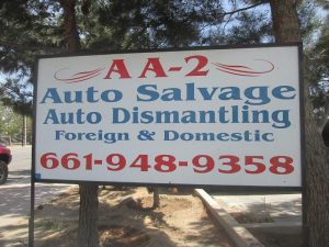 AA2 Lancaster Auo Salvage and Recycling at 45509 Division St Lancaster CA 93535 3 300x225