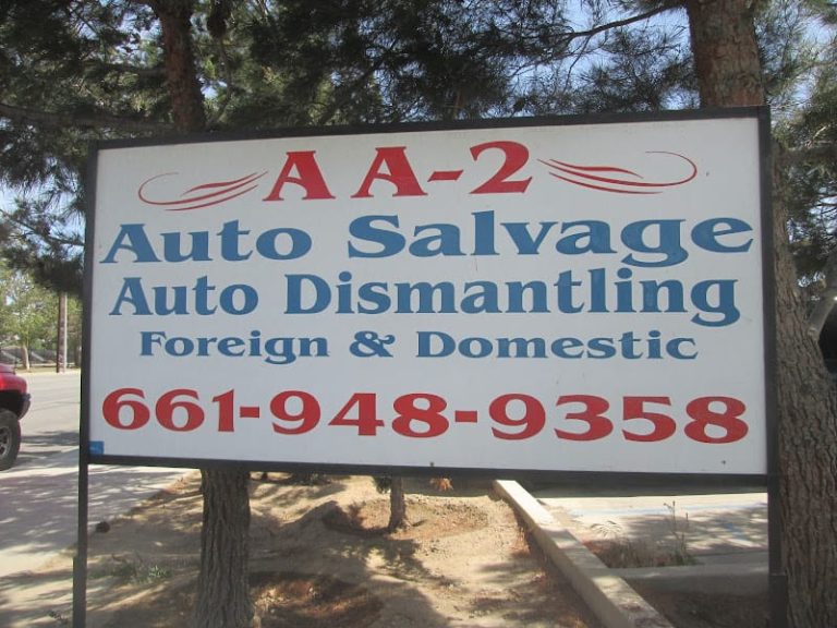 AA2 Lancaster Auo Salvage and Recycling at 45509 Division St Lancaster CA 93535 3 768x576