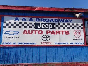 AAA Broadway Auto Parts at 2000 W Broadway Rd Phoenix AZ 85041 1 300x225