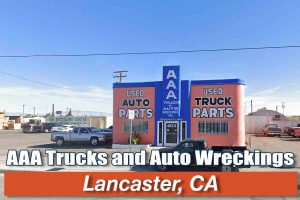 AAA Trucks and Auto Wreckings Local car Junkyards at 403 W Ave I Lancaster CA 93534 300x200