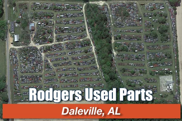 Aereal view of Rodgers Used Parts at Mills Austin Rd Daleville AL 36322 768x512