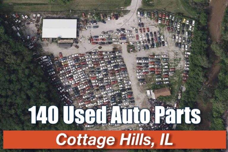 Aerial view of 140 Used Auto Parts at 800 W MacArthur Dr Cottage Hills IL 62018 1 768x512