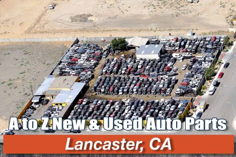 Aerial view of A to Z New Used Auto Parts at 42137 4th St E Lancaster CA 93535 768x512