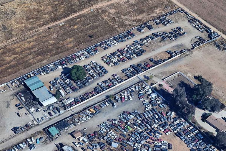 Aerial view of Yonke Madera at 28745 Oregon Ave Madera CA 93638 768x512