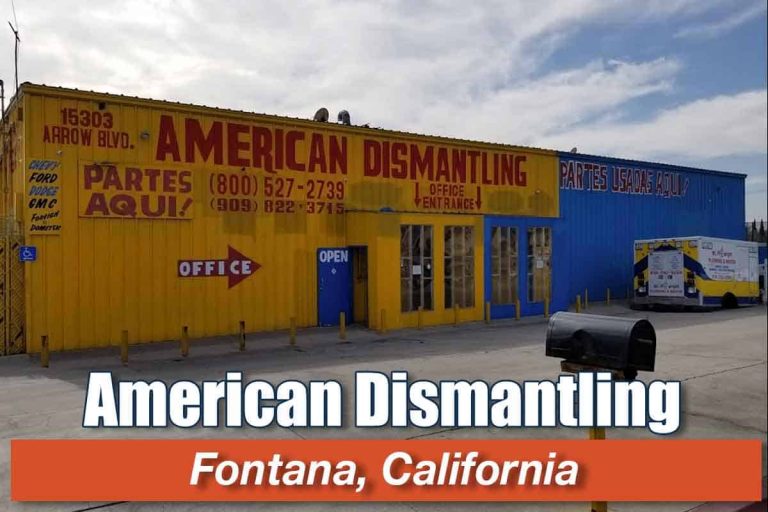 American Dismantling at 15303 Arrow Route Fontana CA 92335 768x512