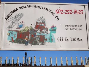 Arizona Scrap Iron Metal Co Inc at 433 S 7th Ave Phoenix AZ 85007 1 2 300x225