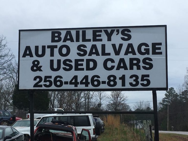 Baileyaposs Auto Salvage Used Cars at 5830 Lagrange Rd Leighton AL 35646 3 768x576