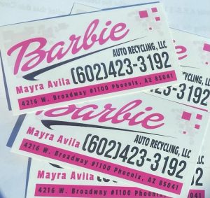 Barbie Auto Recycling at 4216 W Broadway Rd 1100 Phoenix AZ 85041 1 2 300x283
