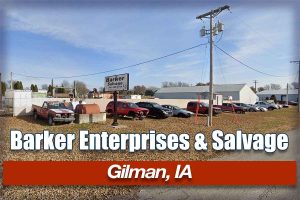 Barker Enterprises Salvage at 121 S Mill St Gilman IA 50106 1 300x200